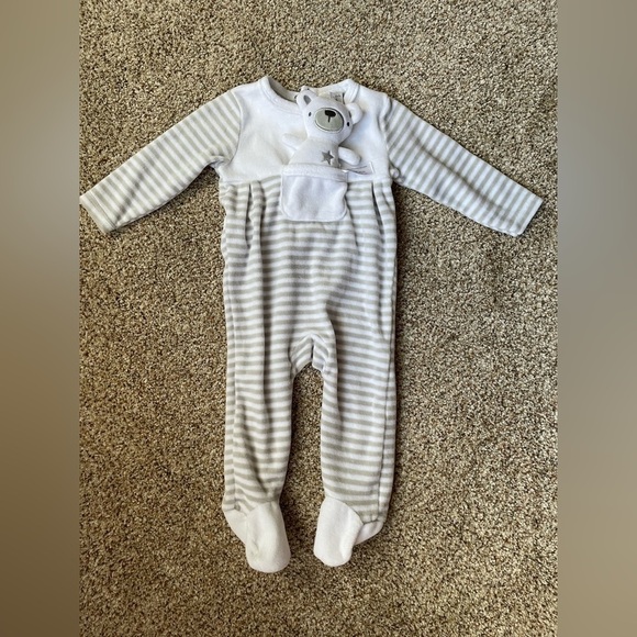 Rock A Bye Baby Onesie With Mini Teddy Bear NWOT - Picture 5 of 8